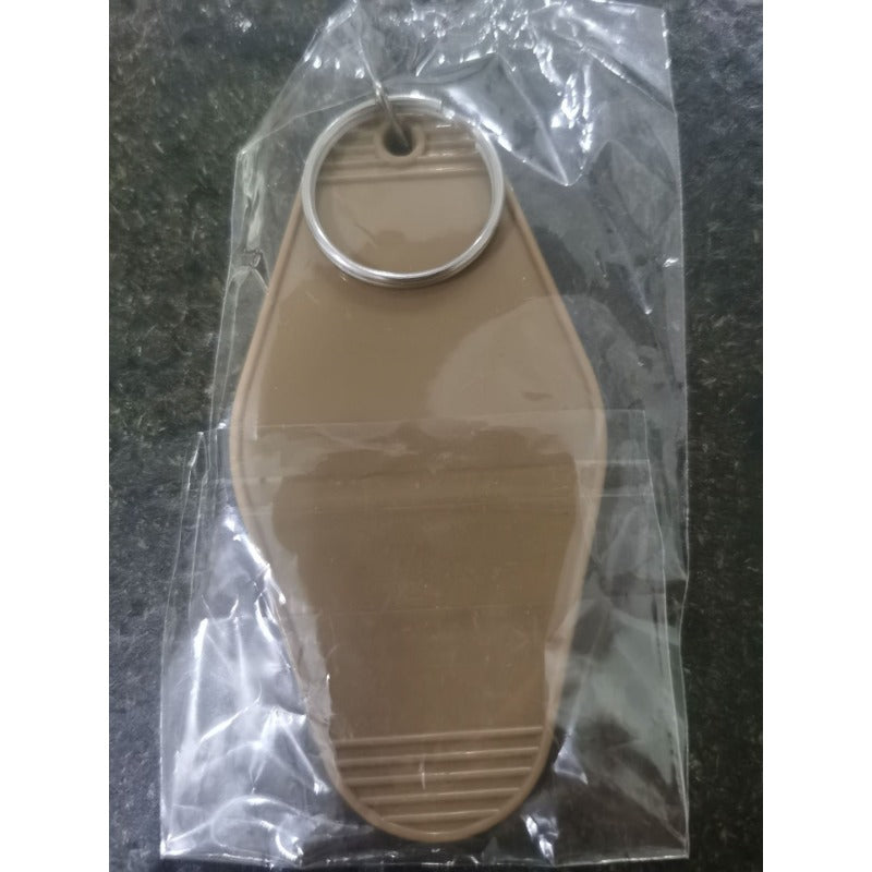 Wholesale Plastic Luggage Tag Retro Motel Number Tag Diamond Hotel Room Card Keychain